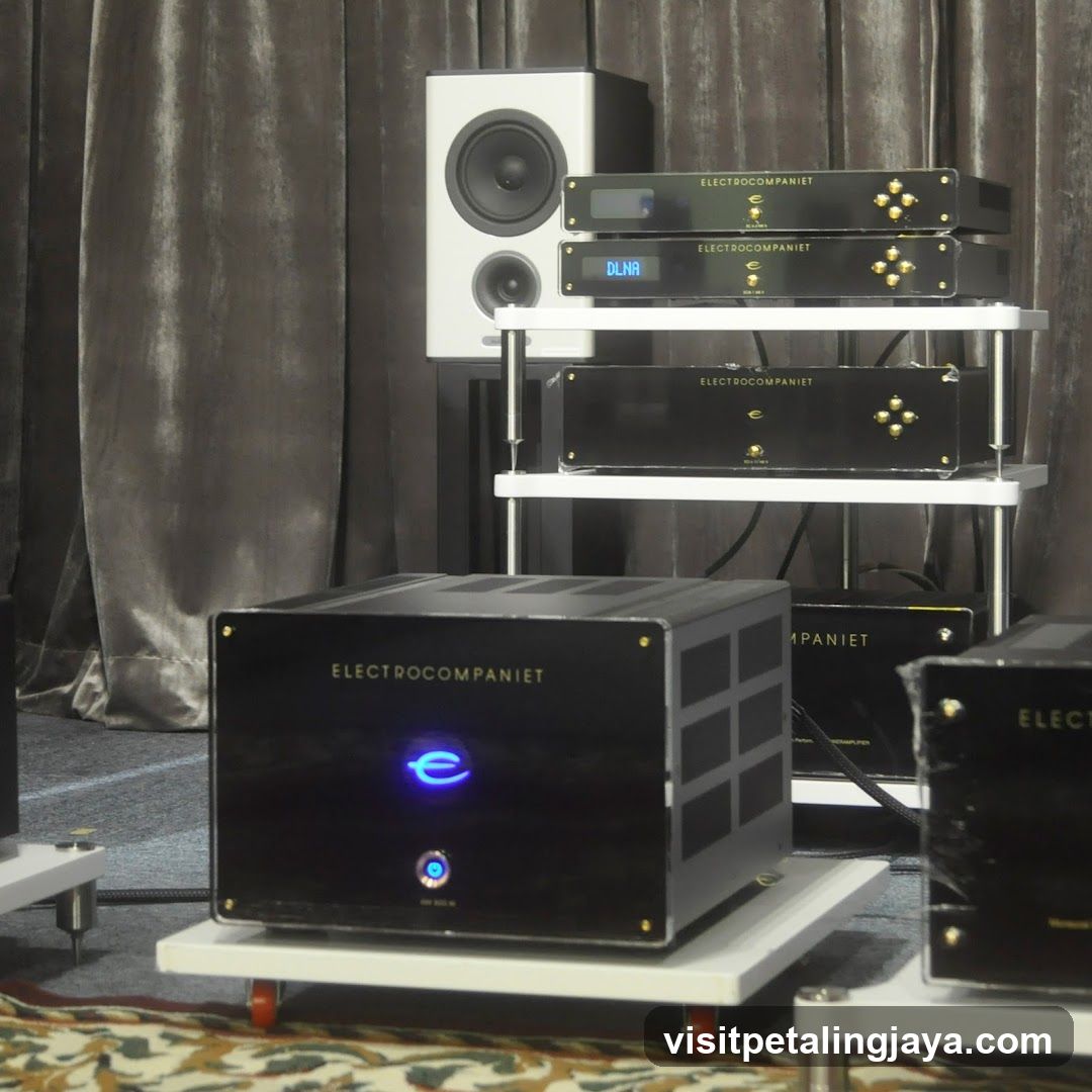 Electrocompaniet Audio Equipment Display
