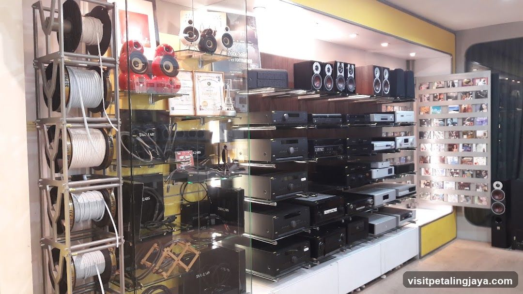Audio Equipment Store Interior