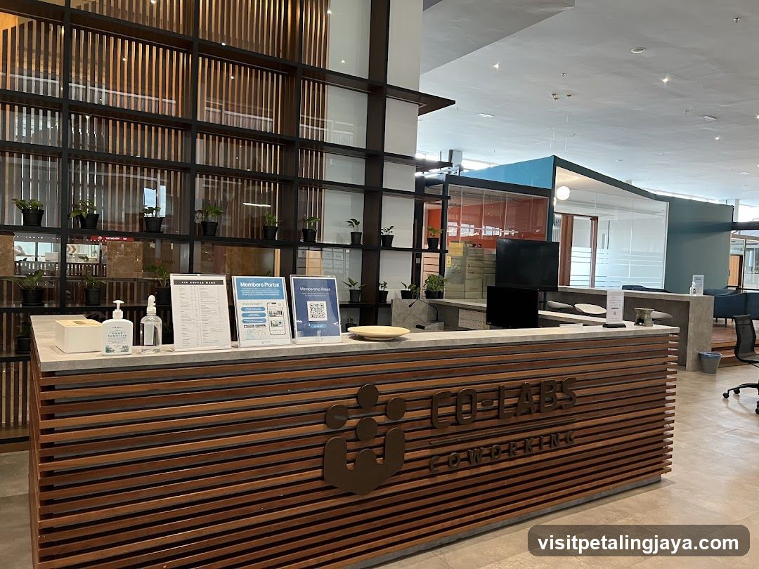 Co-Labs Co-Working Reception Desk