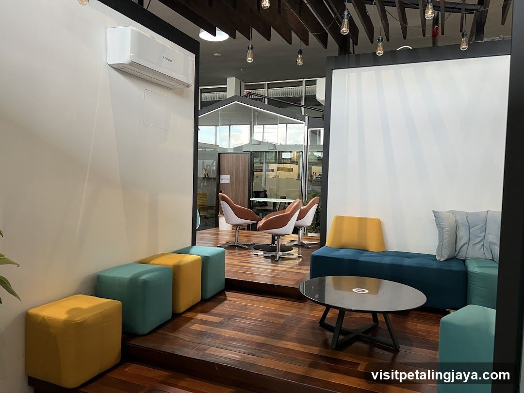 Modern Office Lounge Area