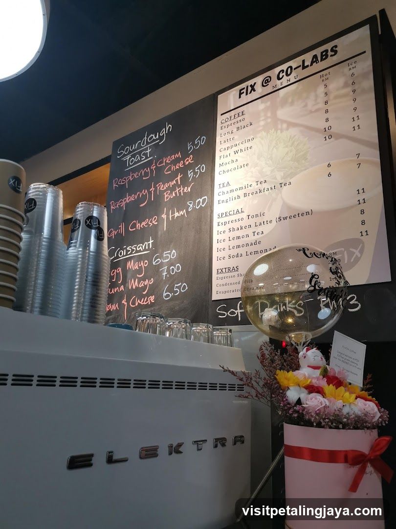 Coffee Shop Interior Display