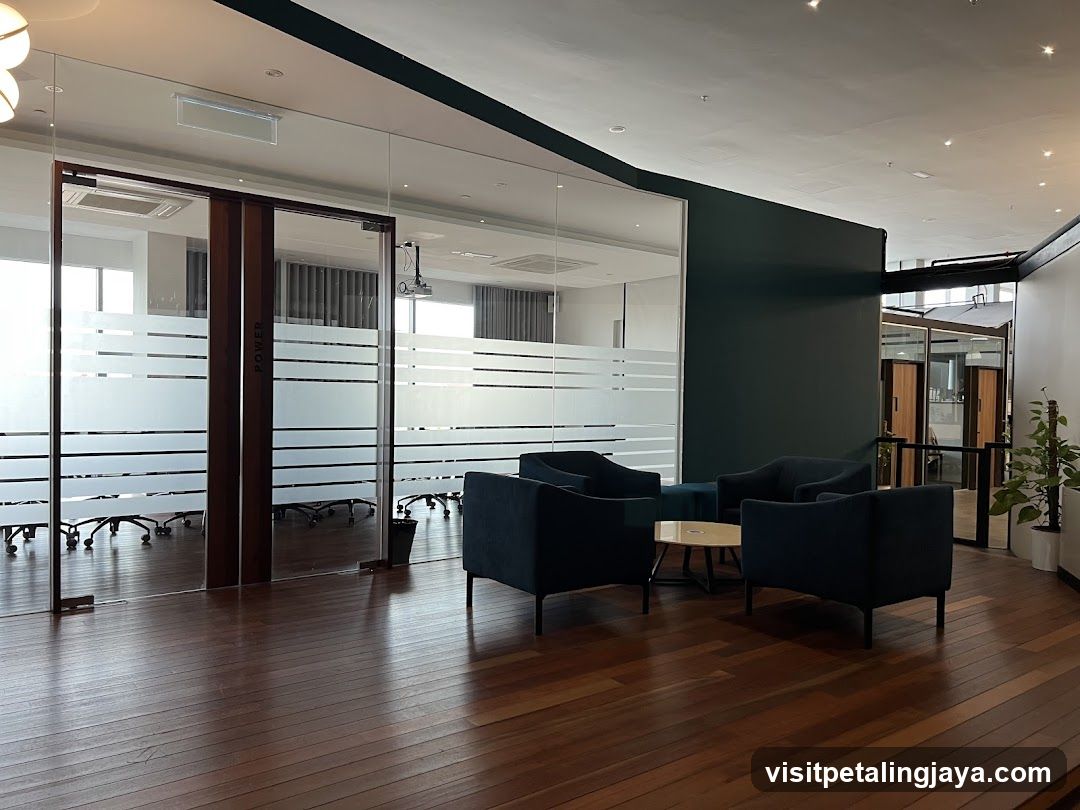 Modern Office Lounge Area