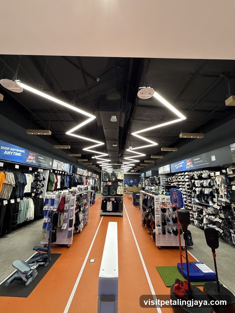Sports Retail Store Interior