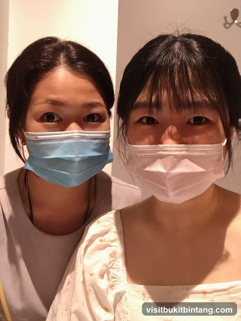 Two Women Wearing Face Masks