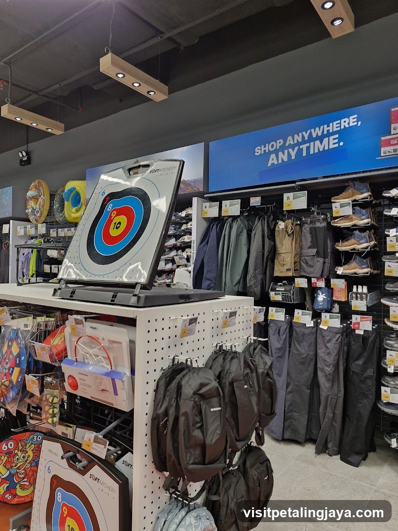 Sporting Goods Store Interior