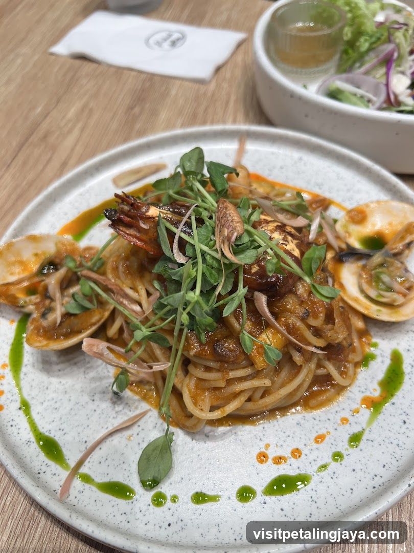 Seafood Pasta Dish