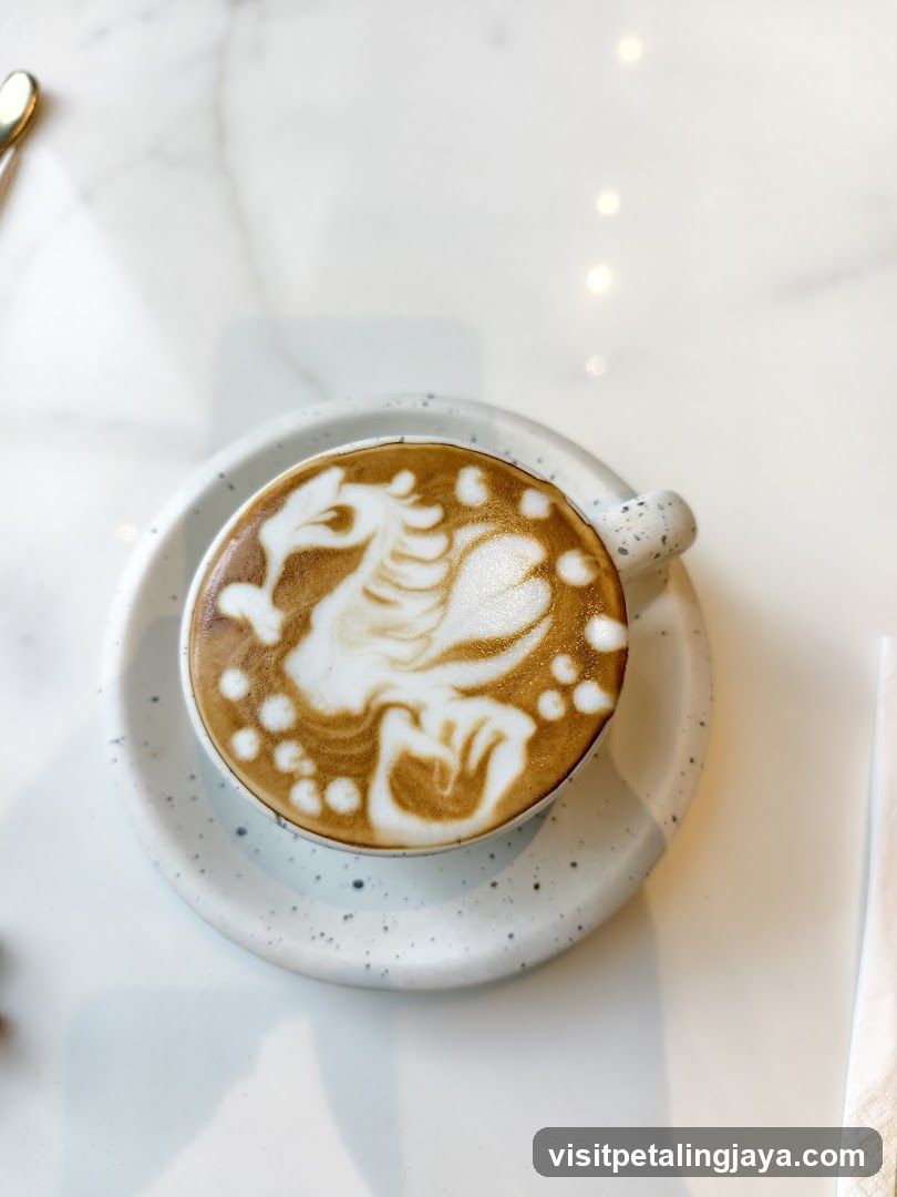 Latte Art Coffee Cup