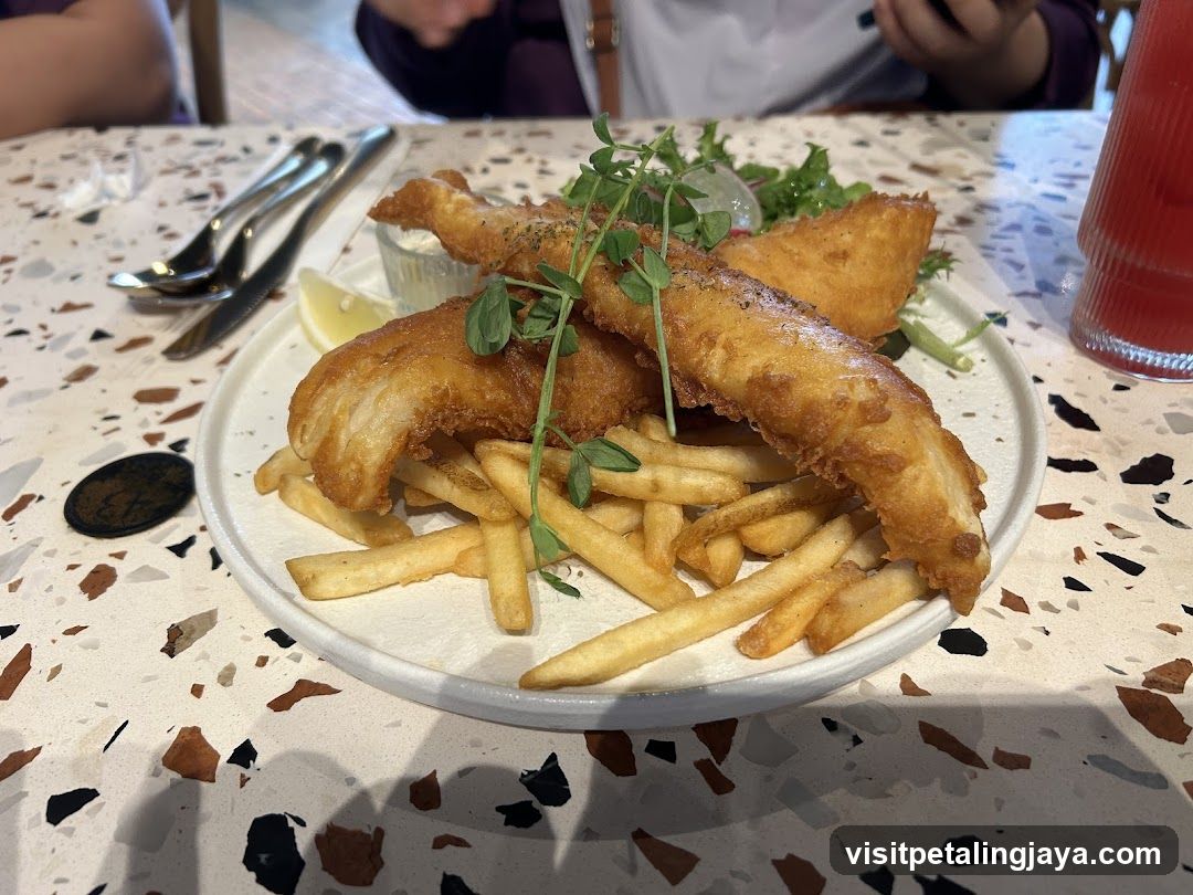 Fish and Chips Meal