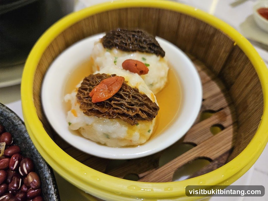 Steamed Dumplings with Morel Mushrooms