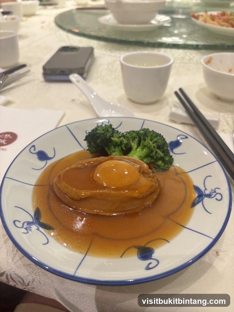 Braised Abalone with Broccoli