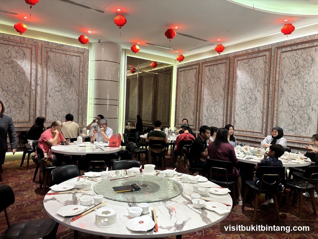 Restaurant Interior with Diners