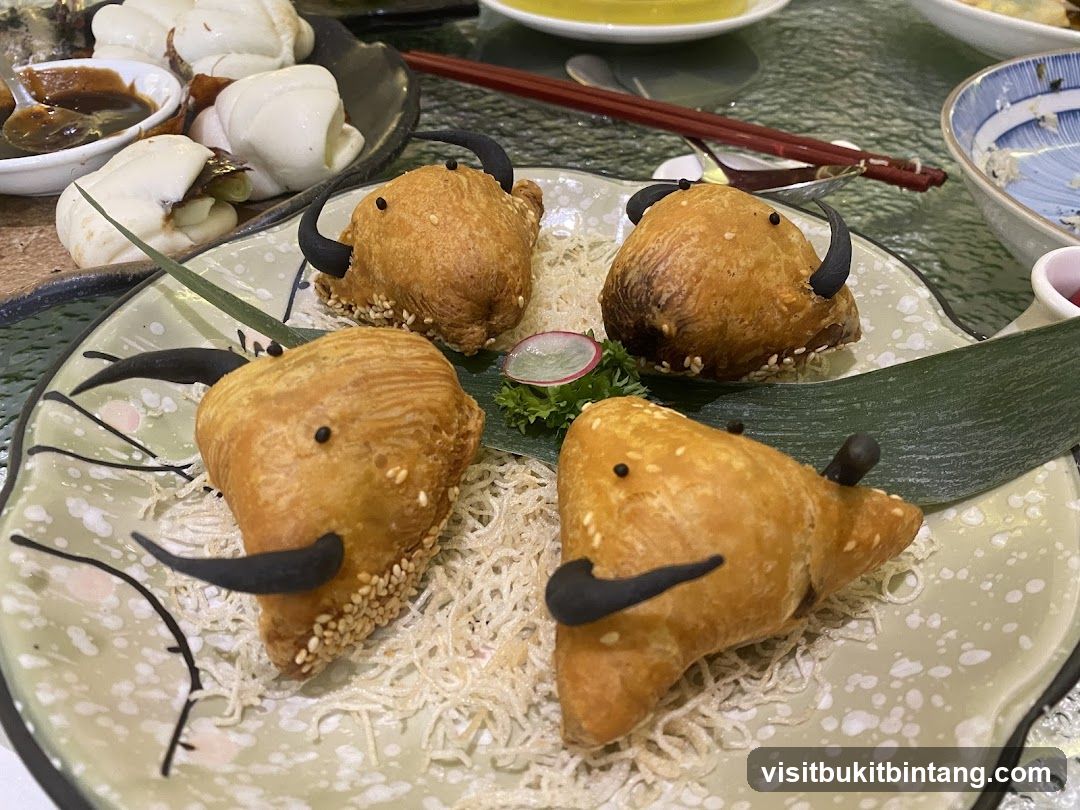 Animal-shaped fried pastries