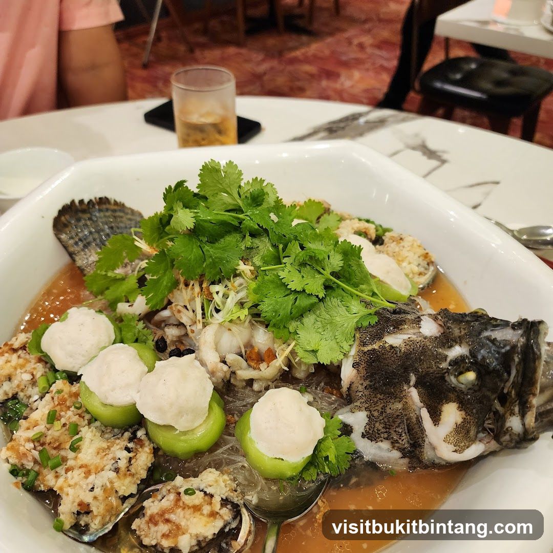 Steamed Fish Dish