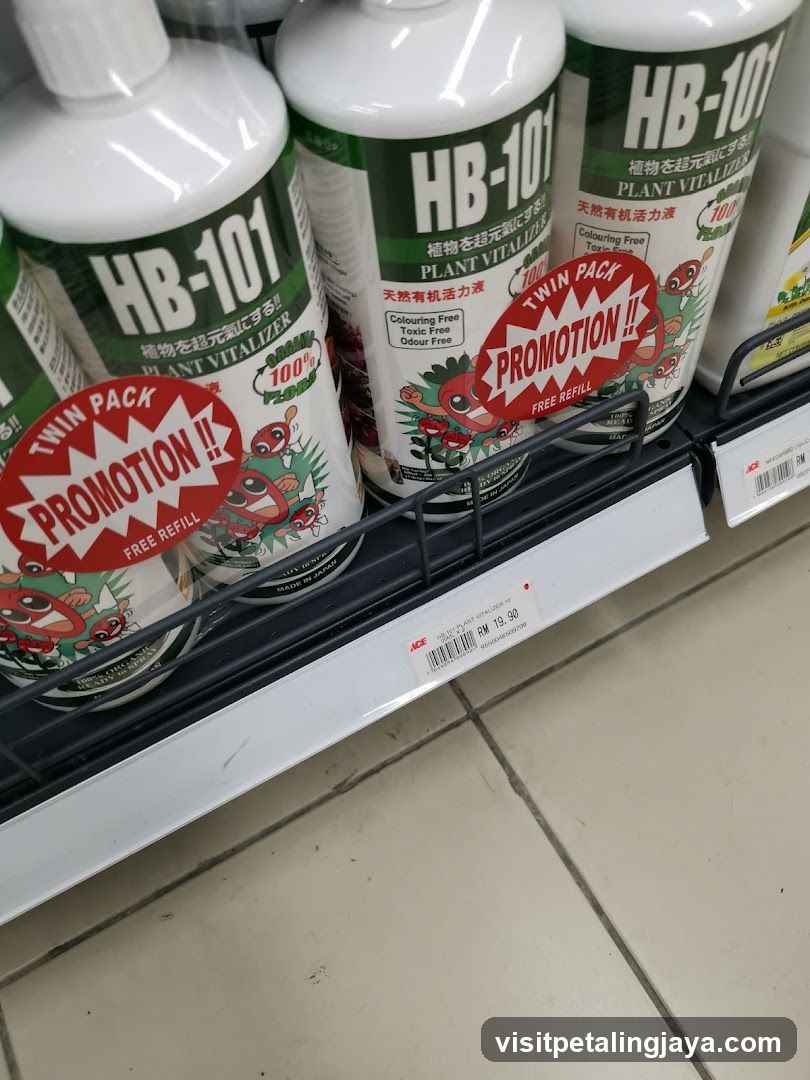 HB-101 Plant Vitalizer on Shelf