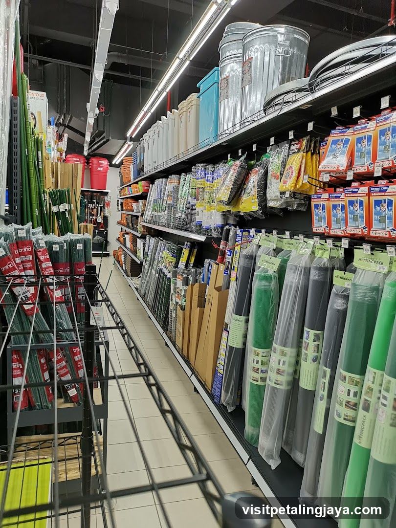 Home Improvement Store Interior