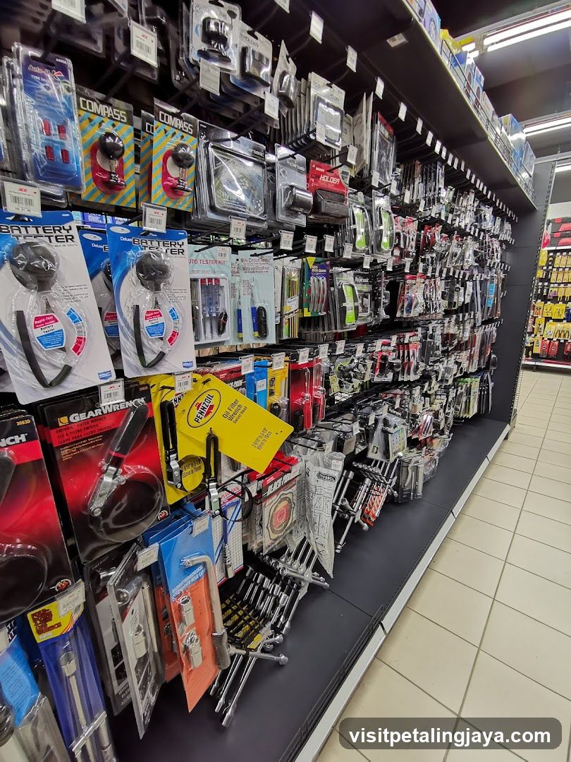 Hardware Store Interior Aisle