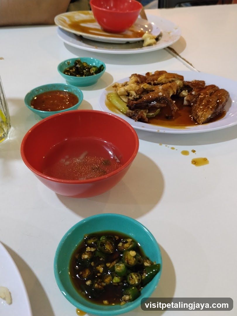 Food Table Setting