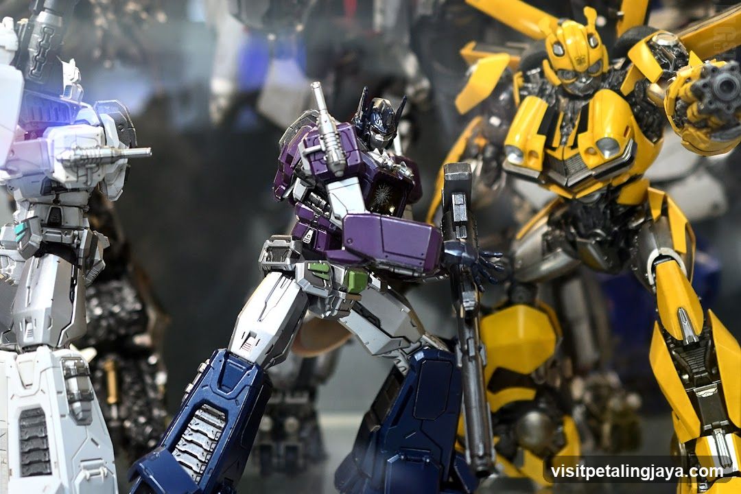 Transformers Action Figures Display