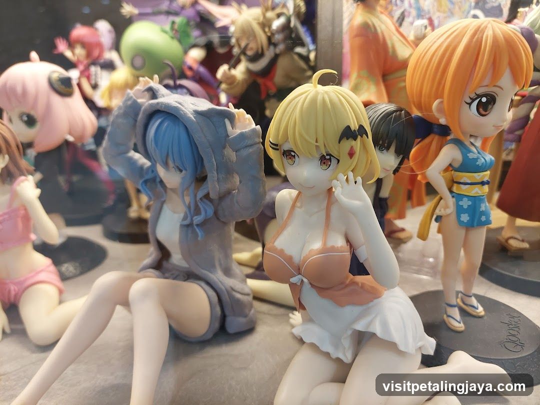 Anime Figure Collection Display