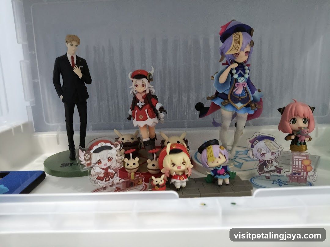 Anime Figure Collection Display