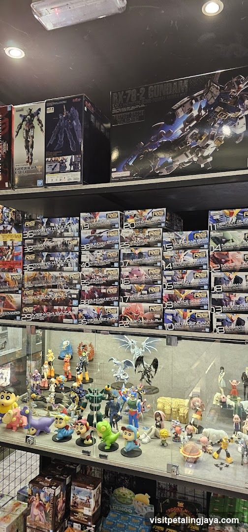 Anime and Toy Store Interior
