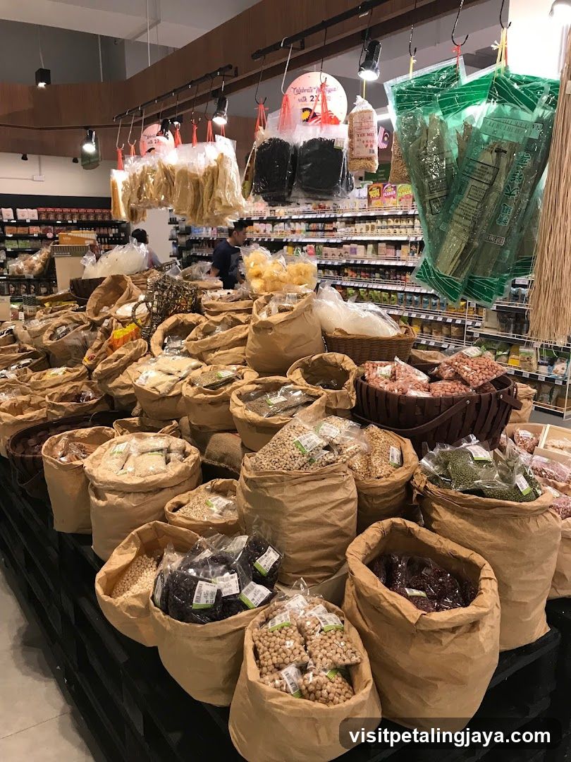 Grocery Store Interior Display