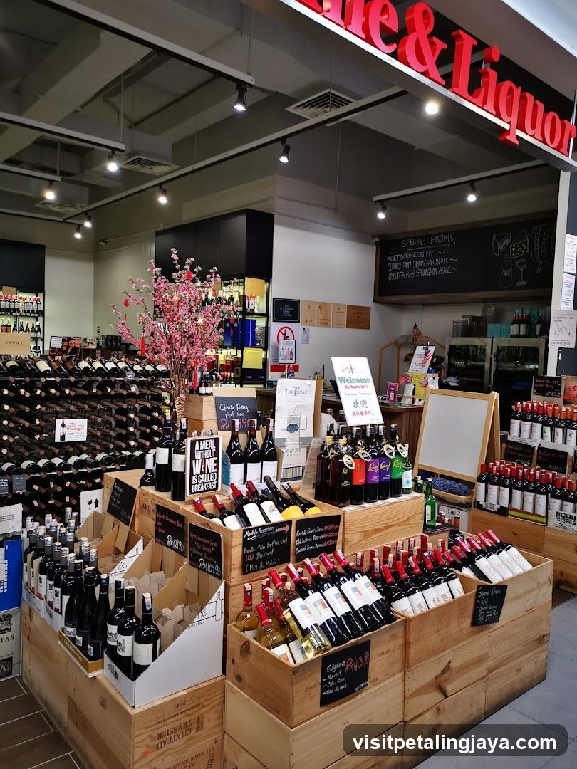 Wine & Liquor Store Interior
