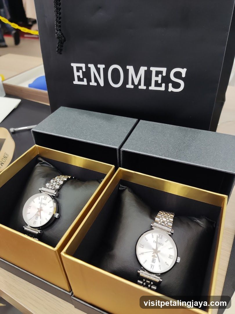 Enomes Watch Display
