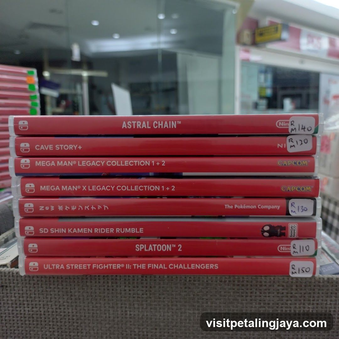 Stack of Nintendo Game Cartridges