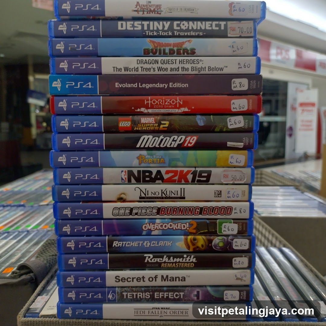 PS4 Game Stack