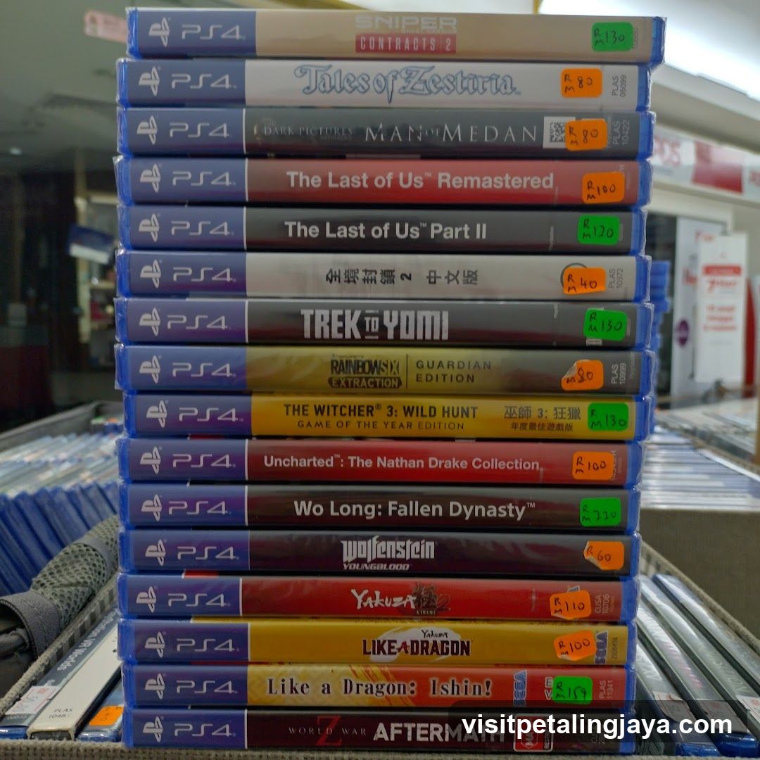 PS4 Game Stack
