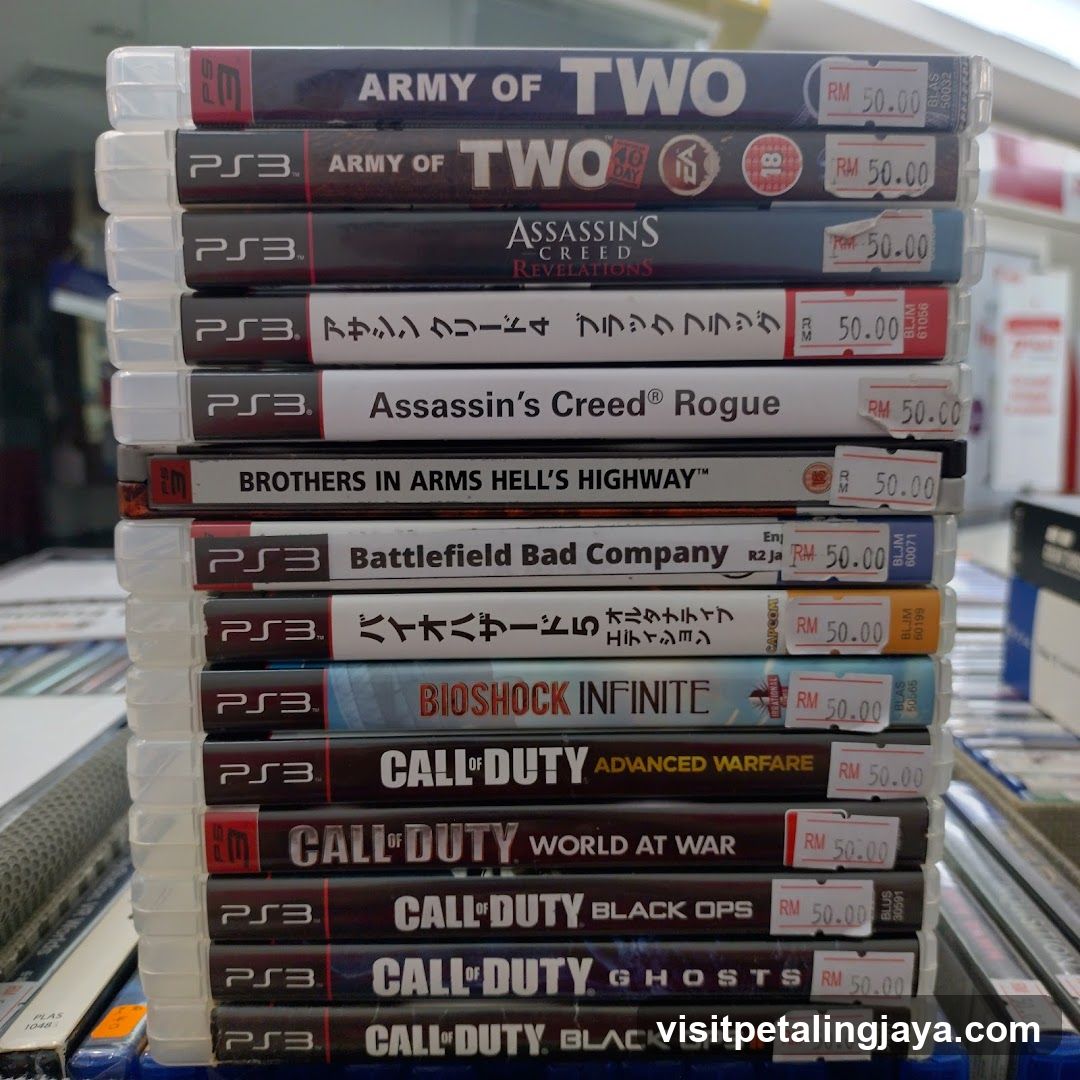PS3 Game Stack