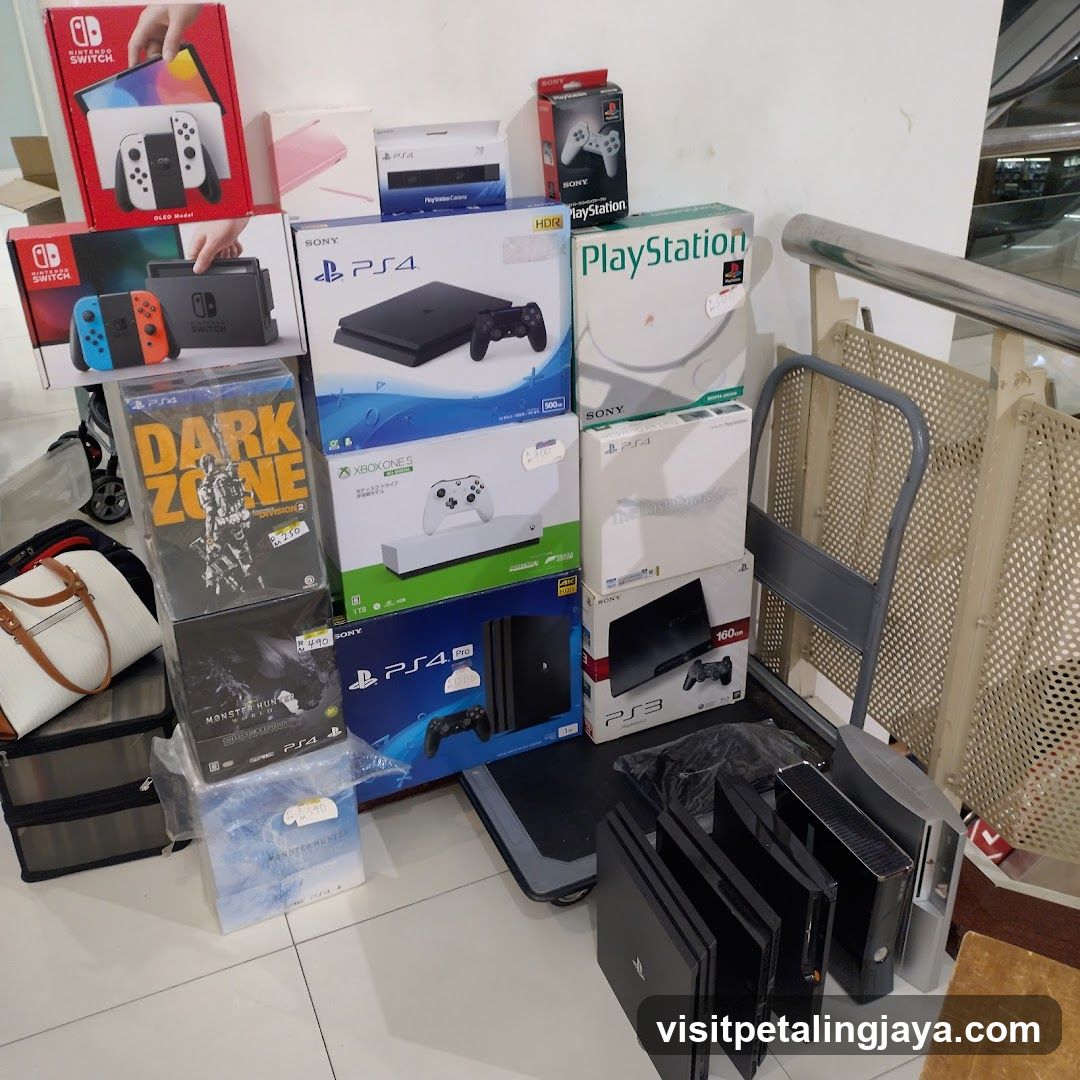Gaming Consoles Display