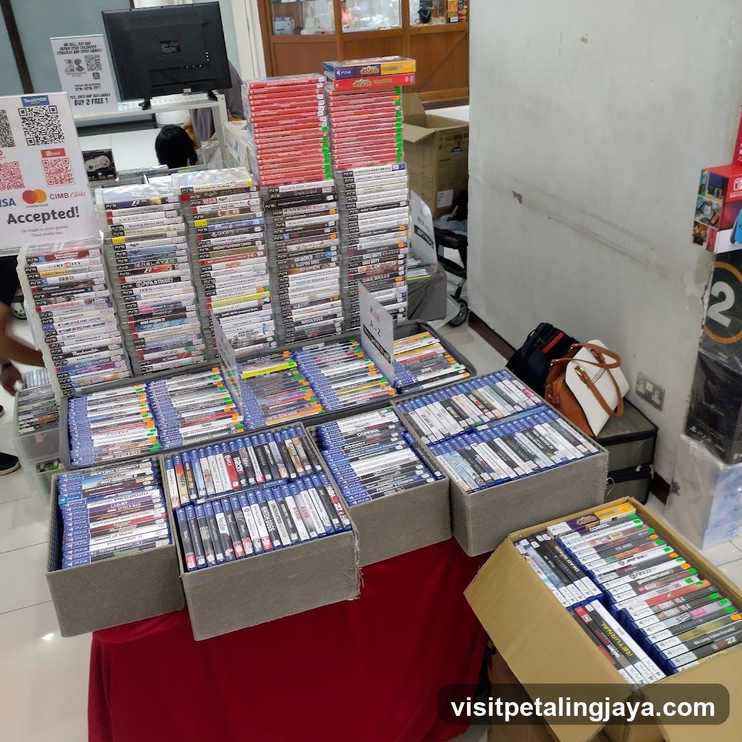 Video Game Disc Display