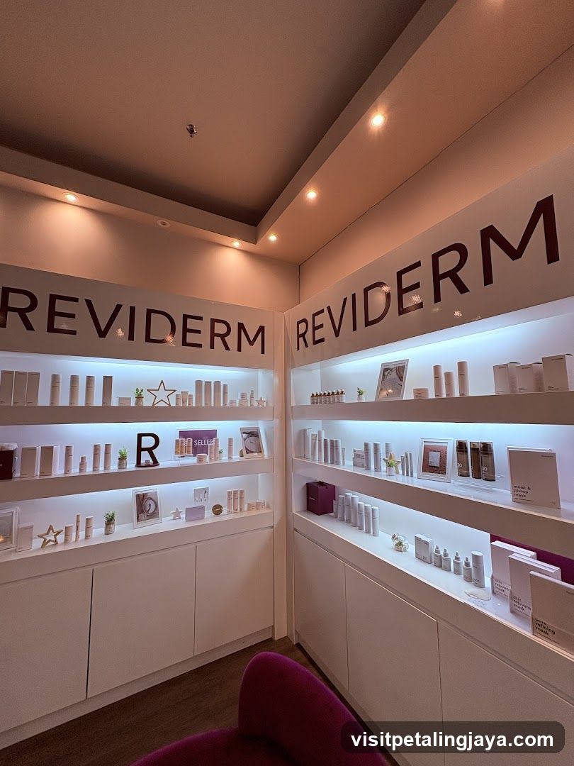 Reviderm Product Display