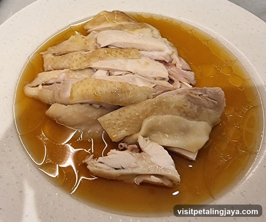 Steamed Chicken with Sauce