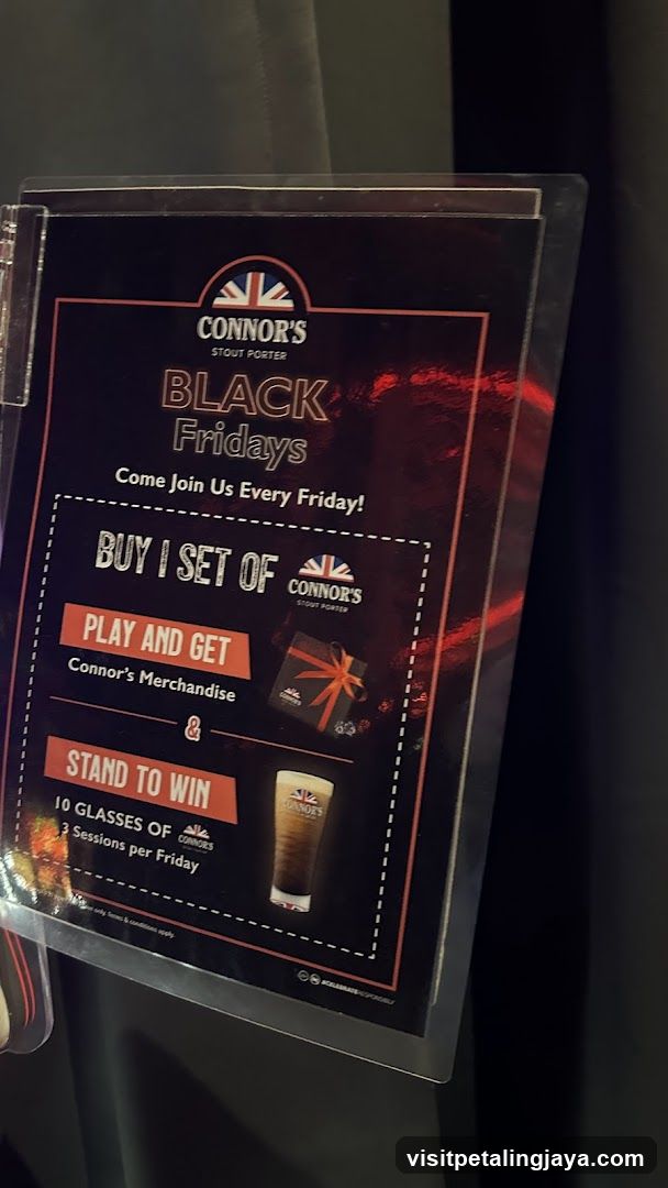 Connor's Black Fridays Promo