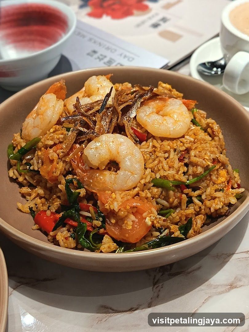 Shrimp Fried Rice with Dried Fish