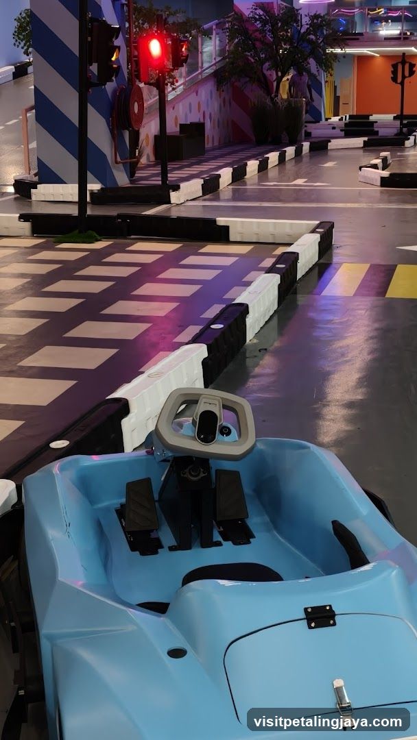 Indoor Karting Track Interior