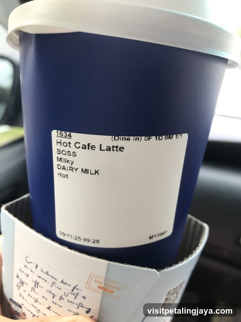 Cafe Latte Cup