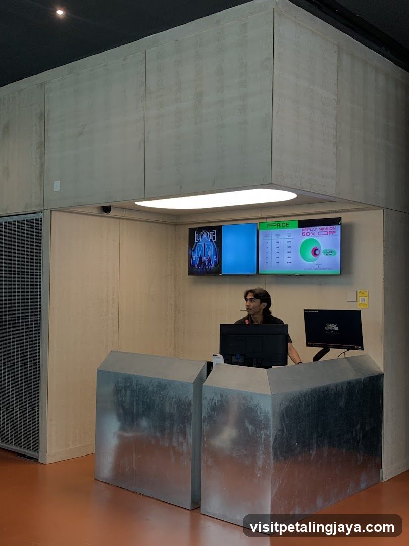 Reception Desk Area