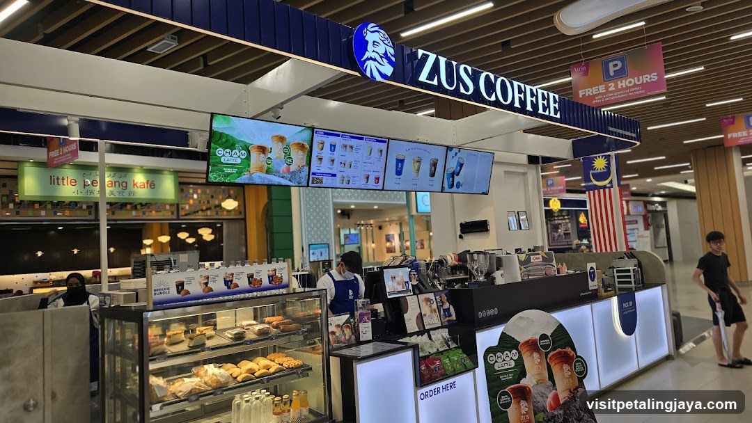 Zus Coffee Shop Interior