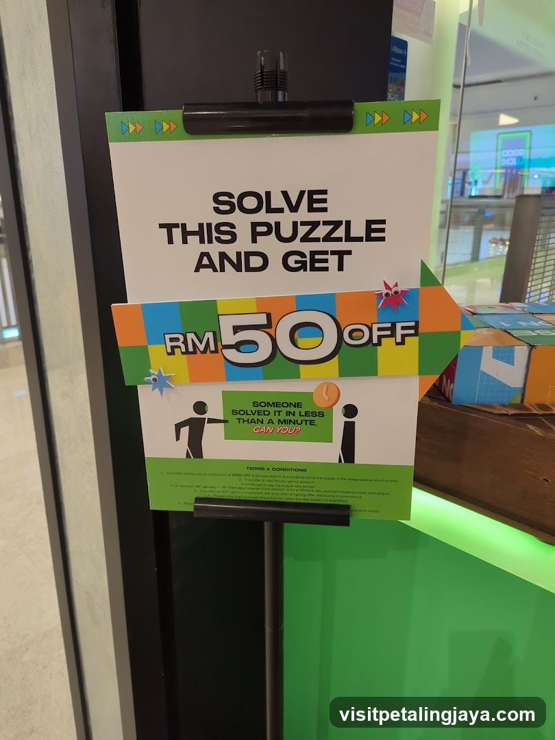 Puzzle Challenge Sign