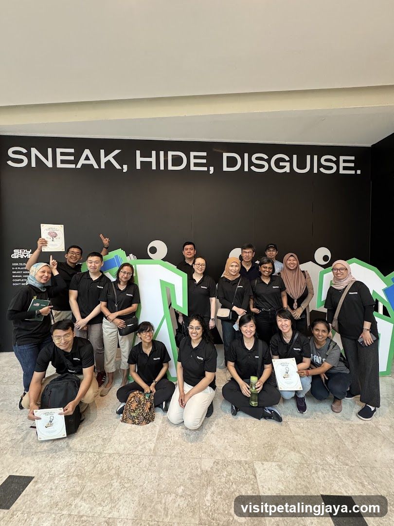 Group photo in Sneak, Hide, Disguise