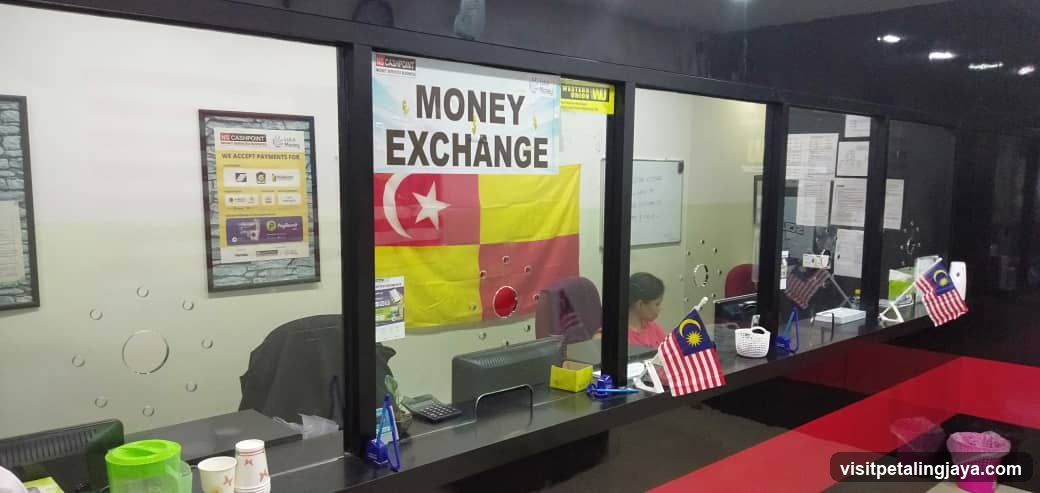 Money Exchange Counter Interior