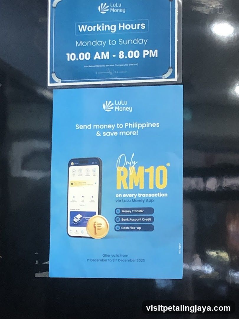 Lulu Money Advertisement