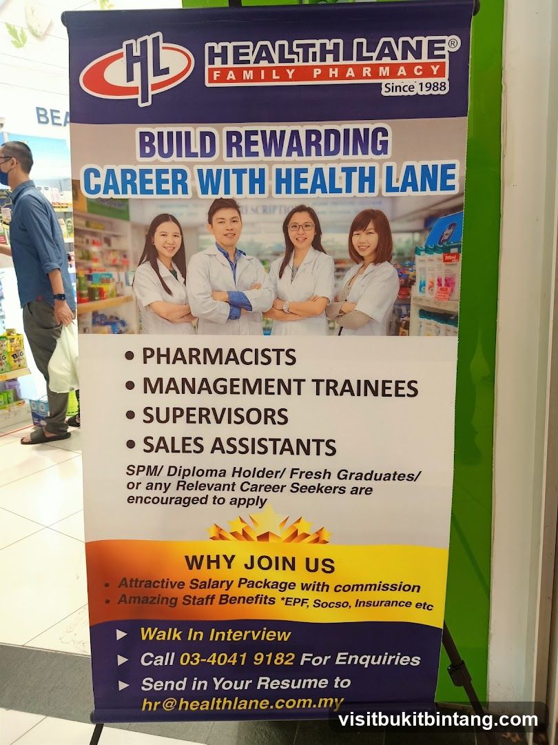 Health Lane Family Pharmacy Recruitment Banner