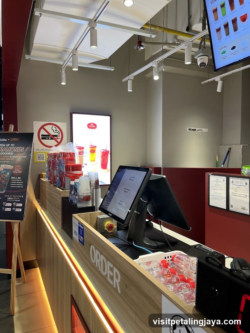 Order Counter Interior