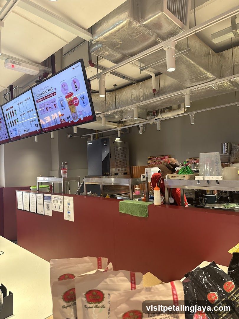 Boba Tea Shop Interior