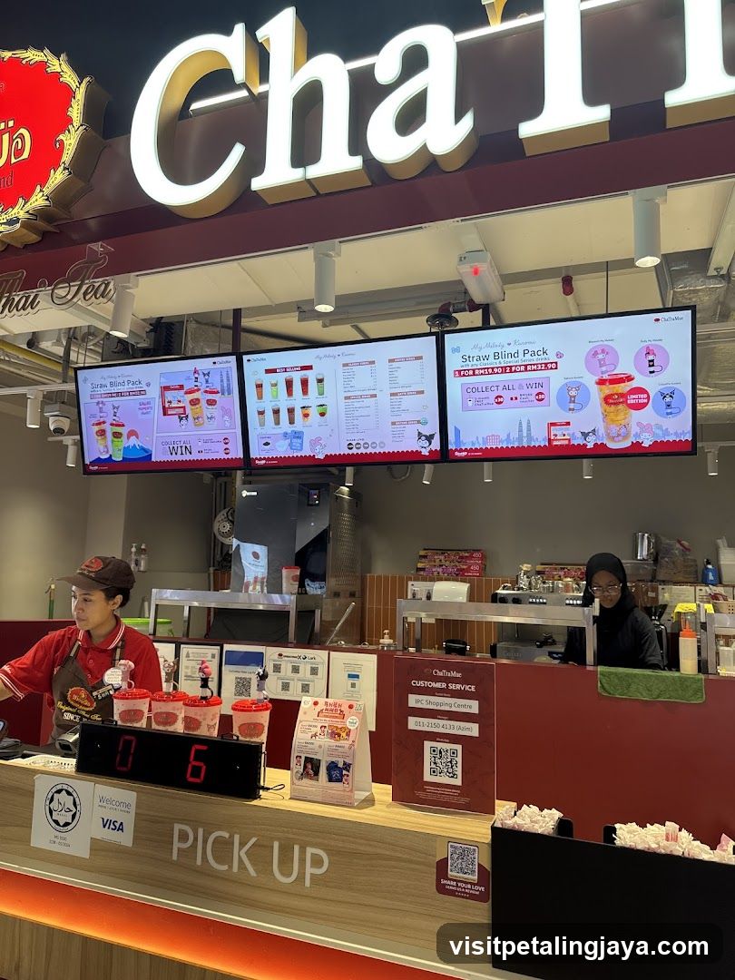 Cha Tea Counter Interior
